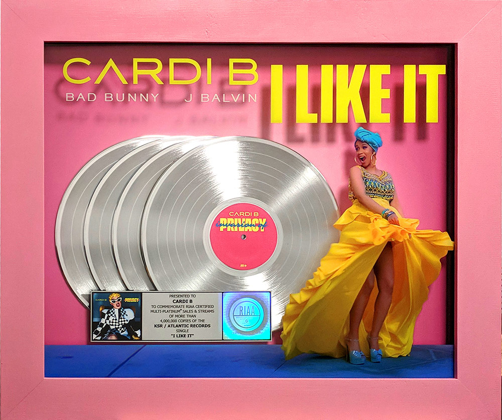 Cardi B - RIAA Certified Singles