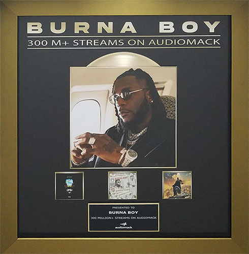 Burna Boy-Audiomack Streams