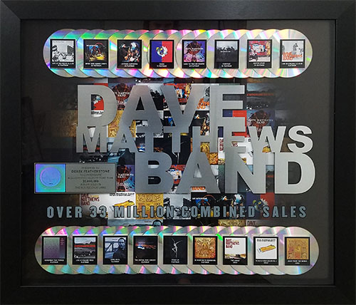Dave Matthews Band-33 Million Combined Sales