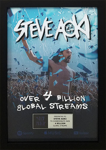 Steve Aoki - 4 Billion Streams