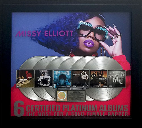 Missy Elliott - 6 Platinum Albums