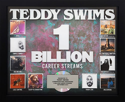 Teddy Swims - 1B Streams